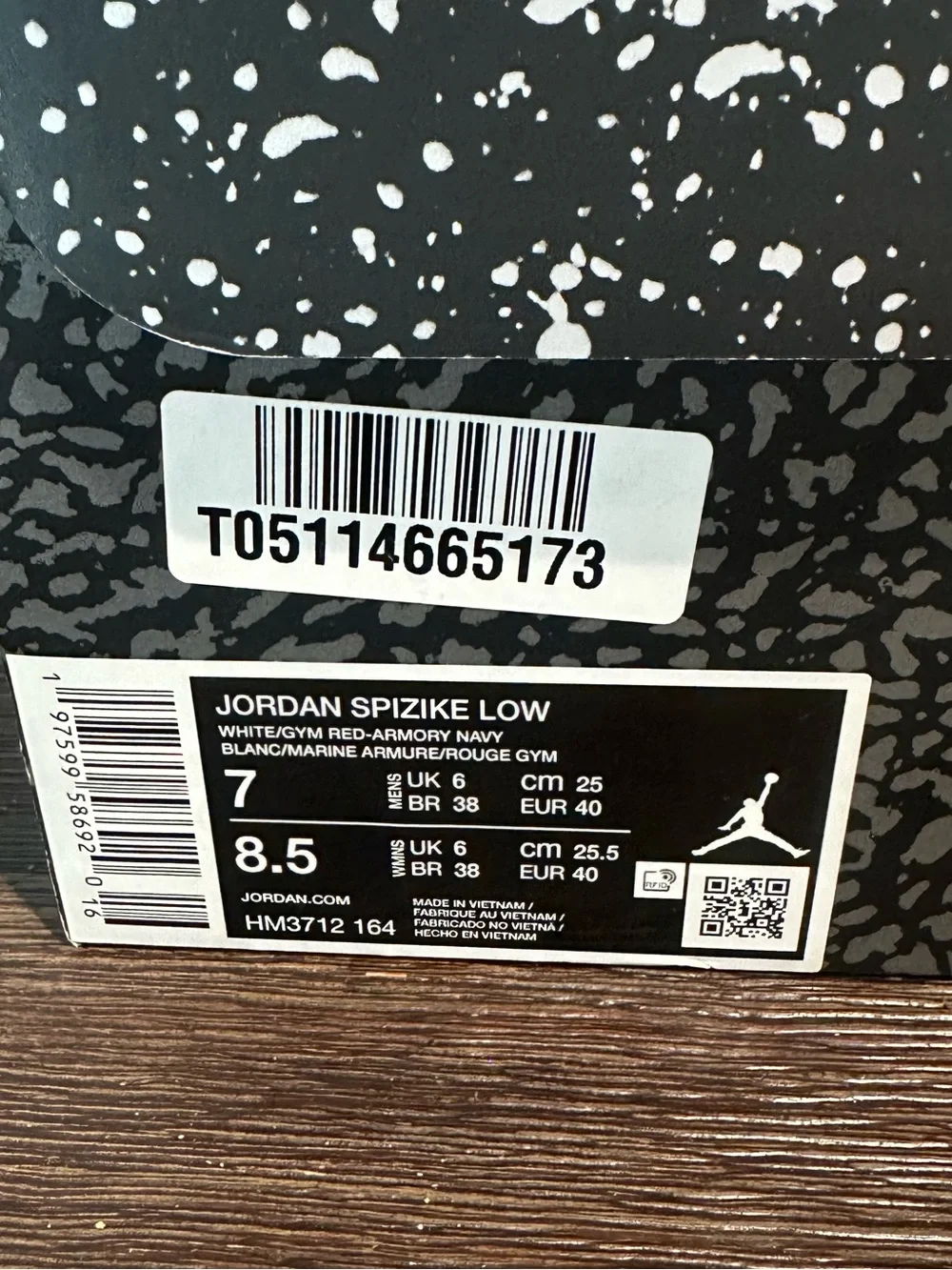 Jordan Spizike Sneakers -New with Box